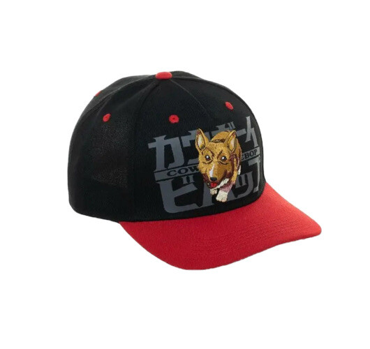 COWBOY BEBOP Ein, Pre Curve Snapback Baseball Hat Cap Brand New With Tags
