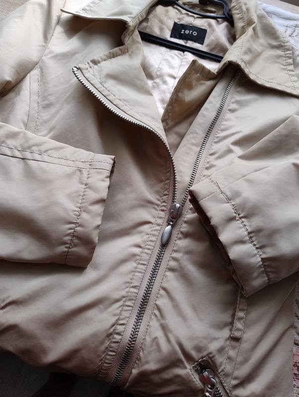 Women Point Zero Trench Coat Beige Polyamide M