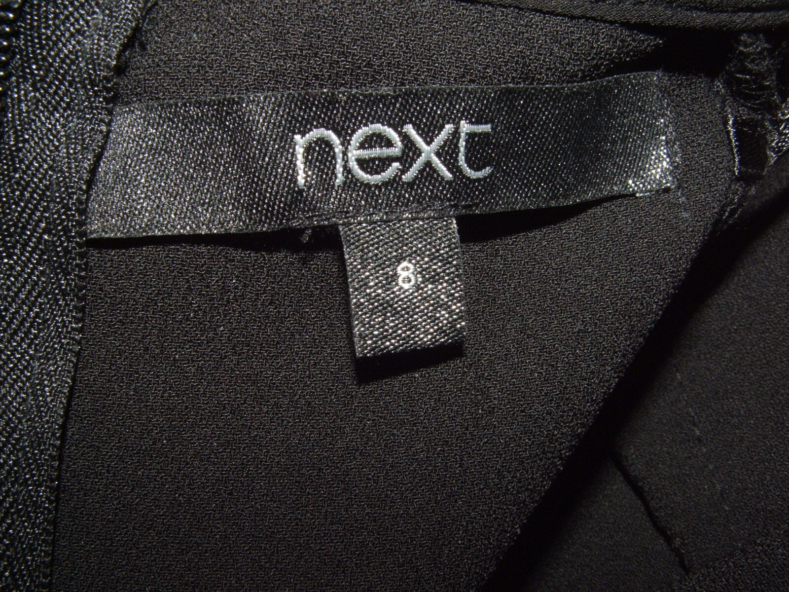 Next – Black Halter Maxi Long Evening Dress / Ball Gown – Women’s UK 8 NYE Party