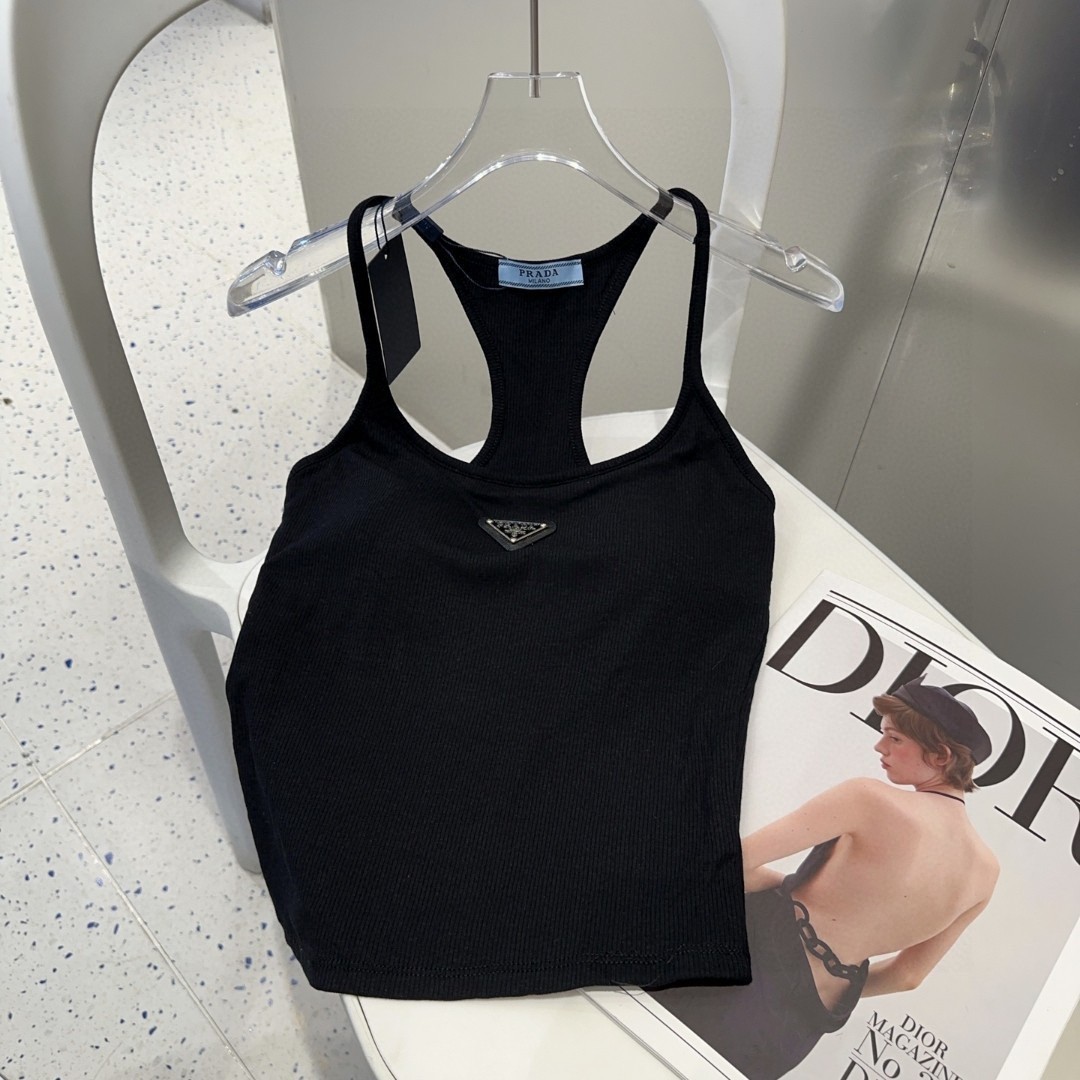Prada Vest Top — Basic & Minimalist, Classic & Versatile — Women’s One Size