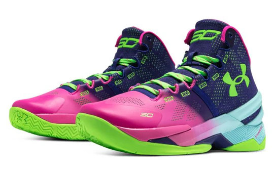 MEN 2023 UNDER ARMOUR UA STEPHEN CURRY 2 NORTHERN LIGHTS [3026052-600] 9.5 US