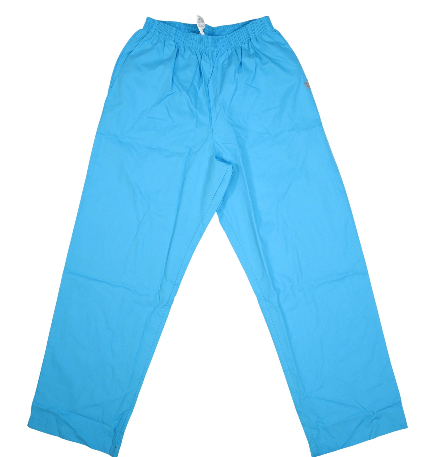 UA Scrubs Scrub Pants Womens Large Blue Butter-Soft Elastic Waist Medical UA36C