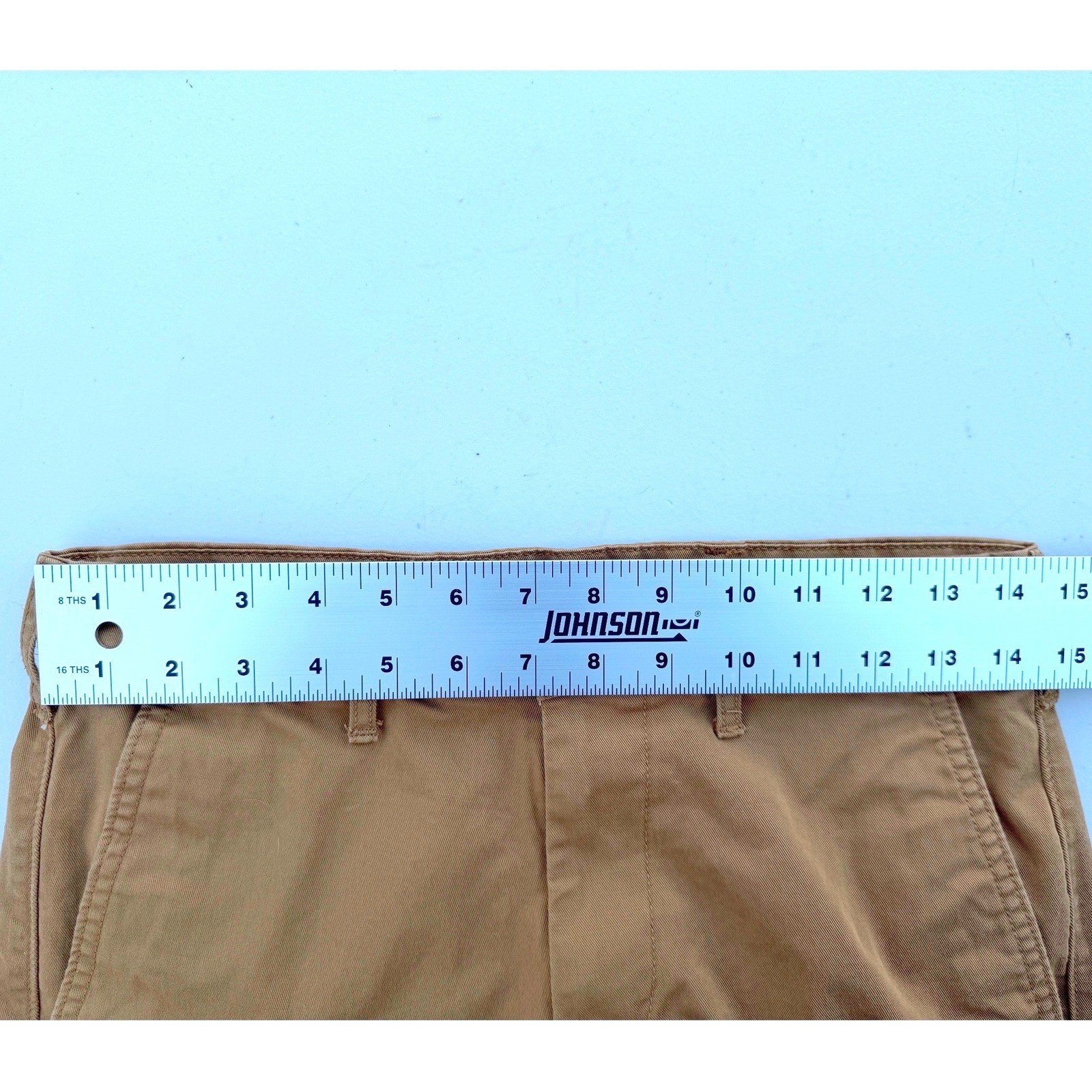 Levi’s Men’s Slim Straight Chino Pants Camel Brown Stretch Casual Khaki 28×32