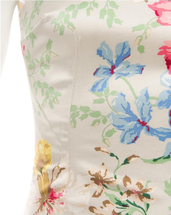 SALE! $5,500 DOLCE & GABBANA Silk Dress size 42-44