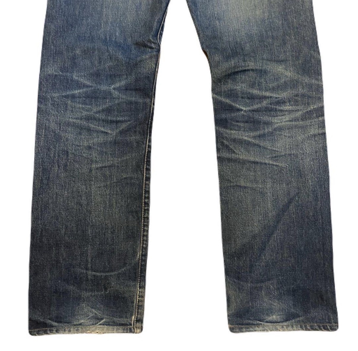 Levi’s 502XX Vintage Selvedge Grunge Wash Made in Japan Jeans W32 L36 Indigo
