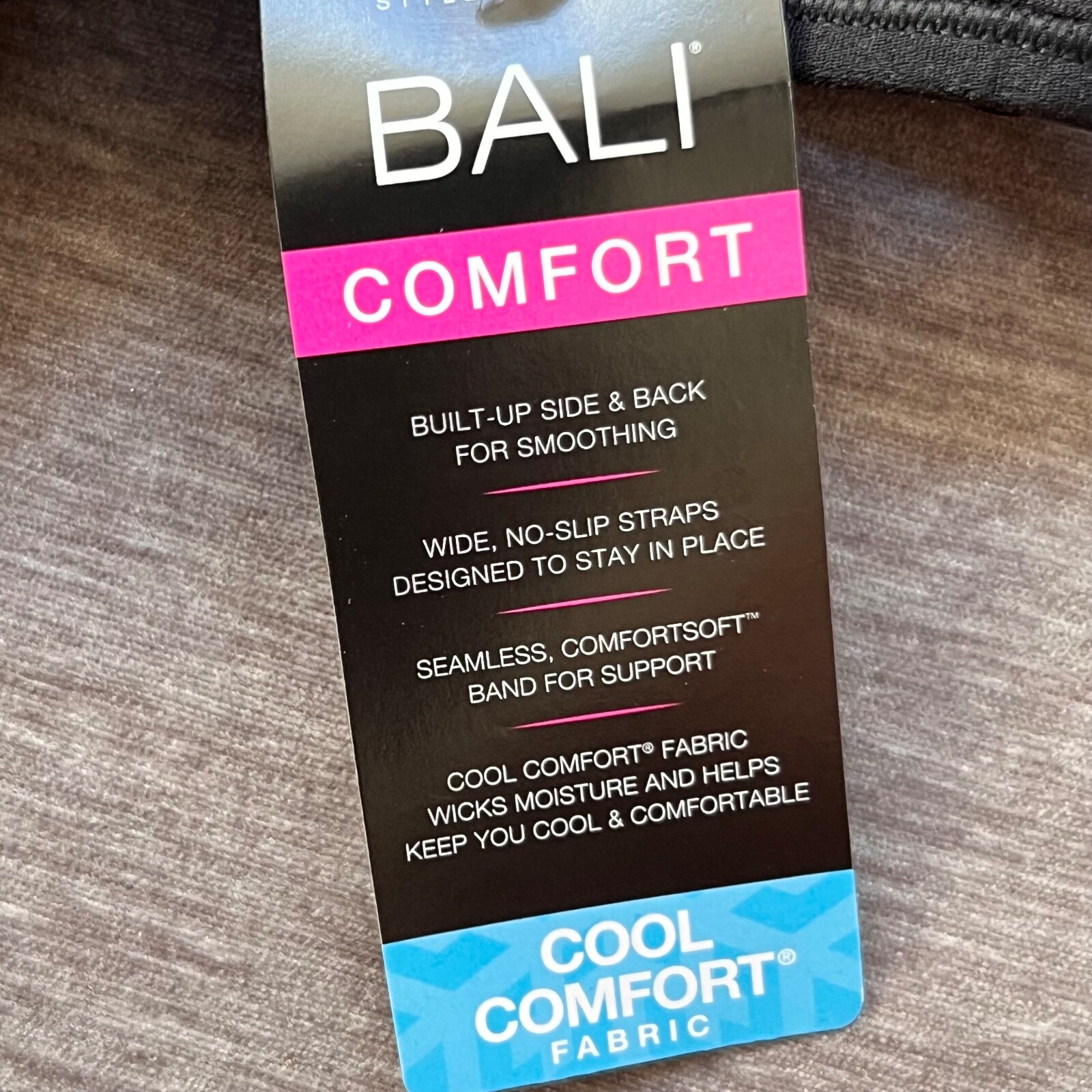 Bali Cool Comfort Revolution Bra Flexible Fit Wirefree Full Coverage $48 Retail