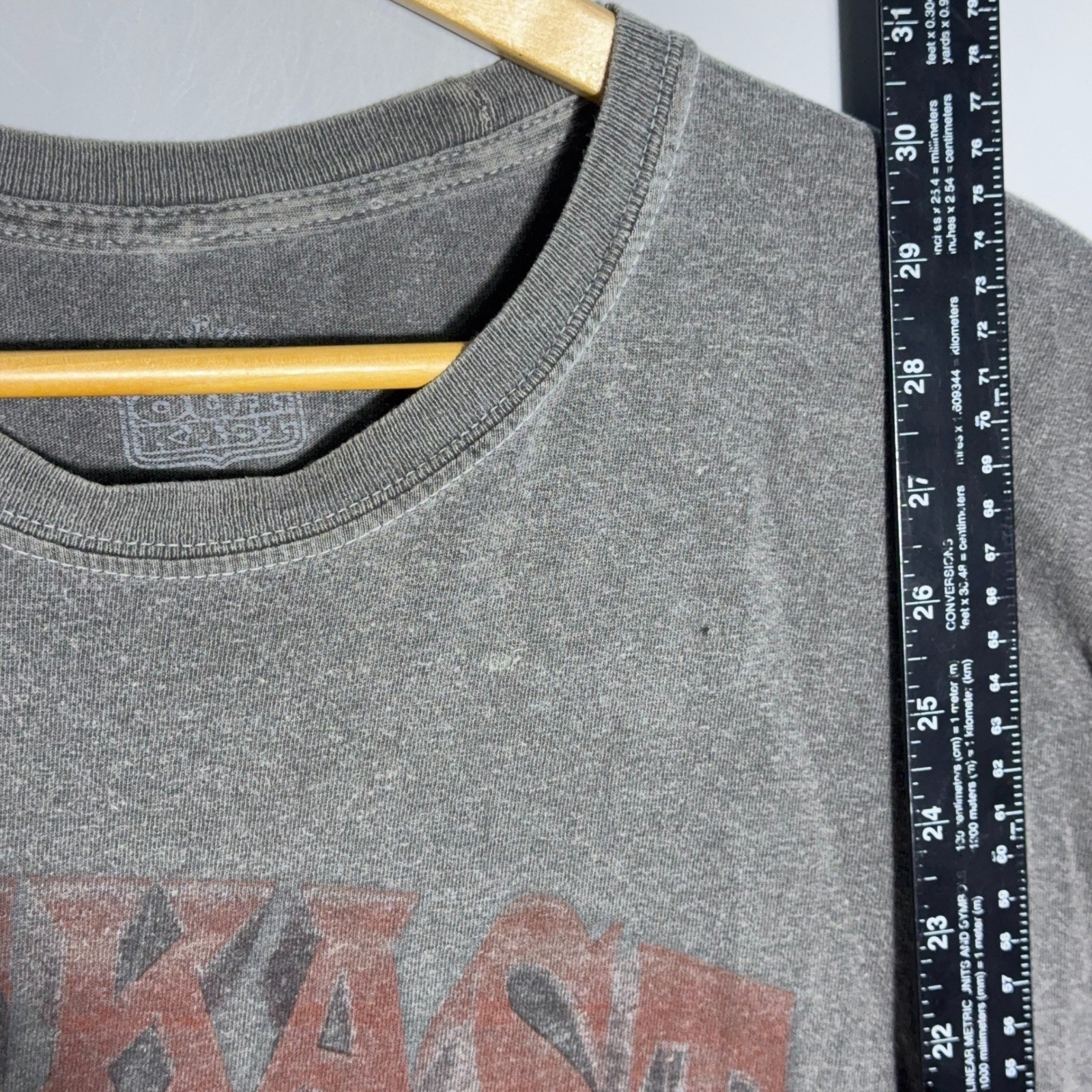 Outkast Stankonia Graphic T-Shirt Mens Size Large Washed Grey Hip Hop Rap