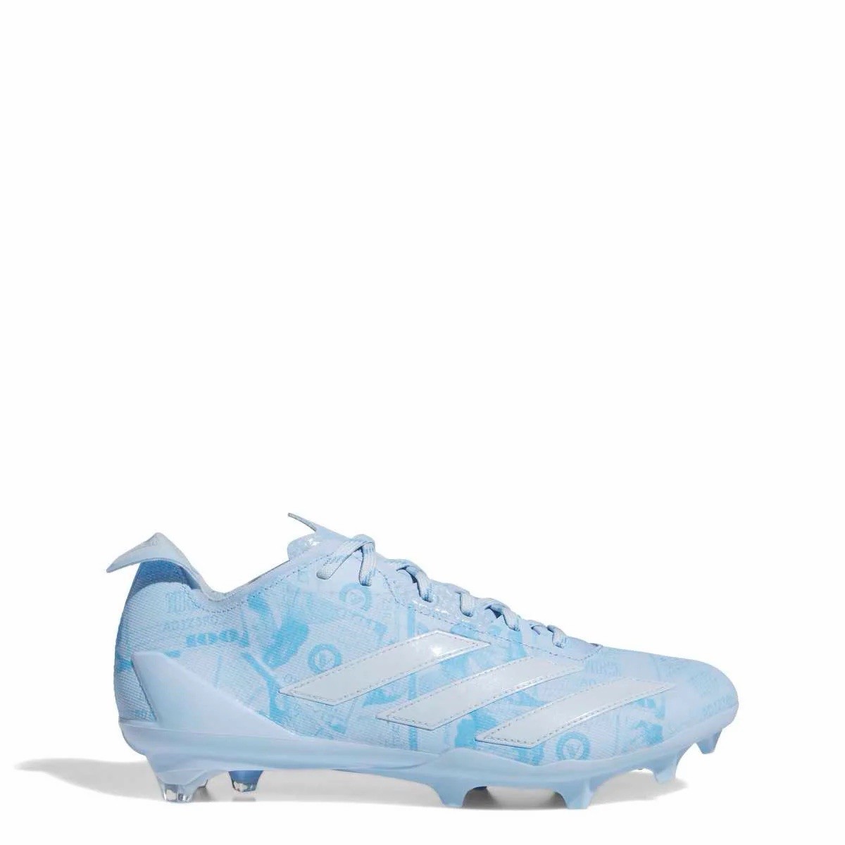 NEW Adidas Men’s SIZE 8 Adizero Electric II Football Cleats Light Blue JQ3981