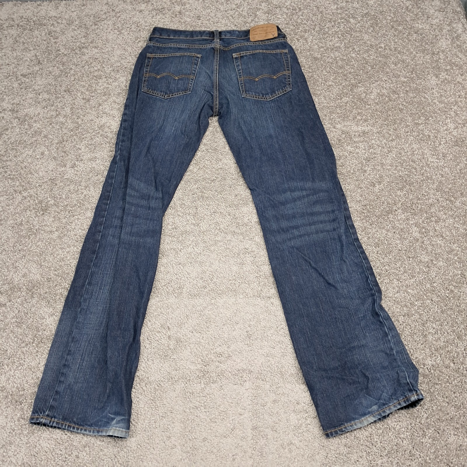 American Eagle Outfitters Women’s Original Straight Jeans Blue 30×36