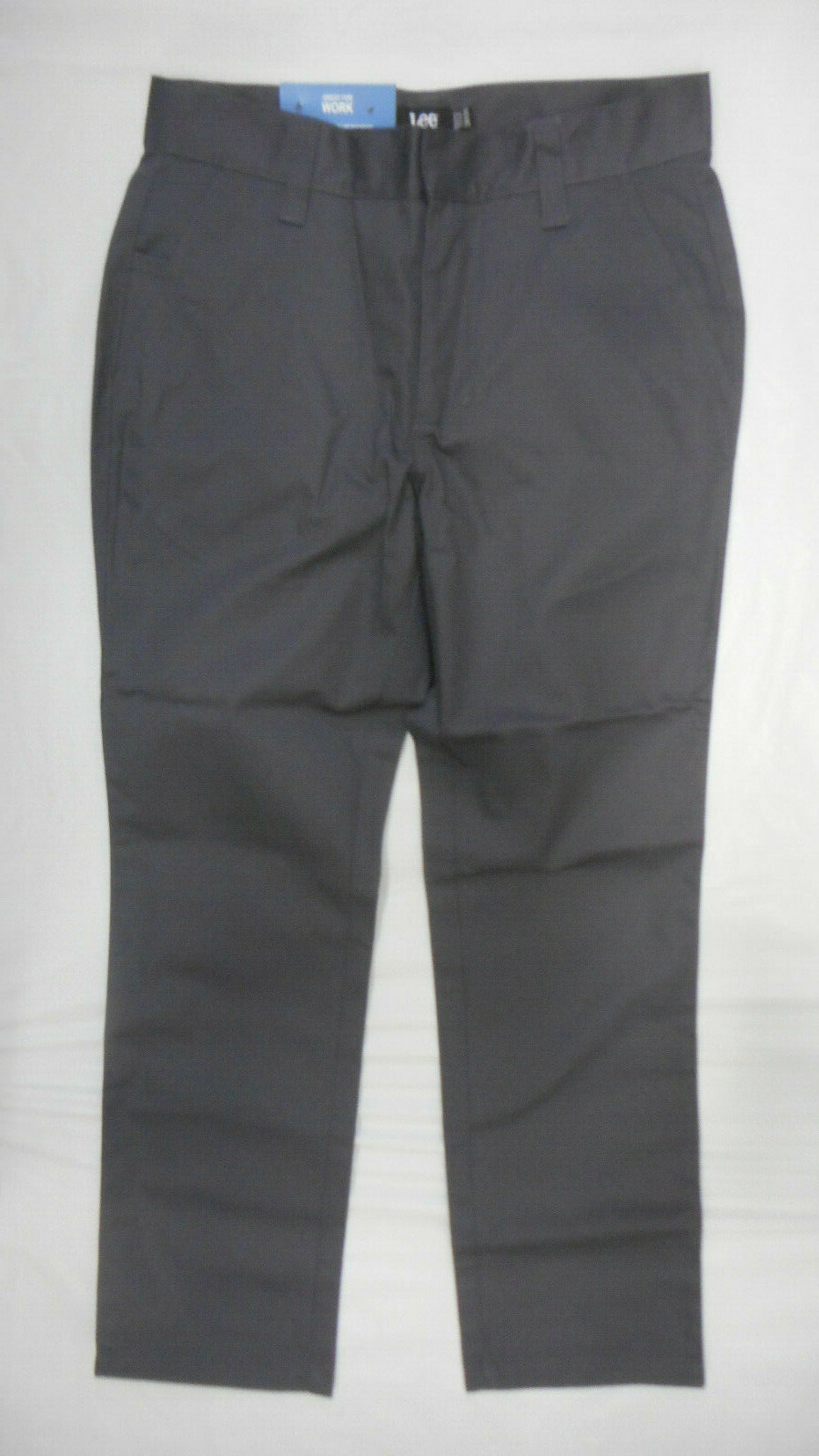 Boys Youth Lee $36 Gray Classic Fit Casual Pants Size 28 X 30