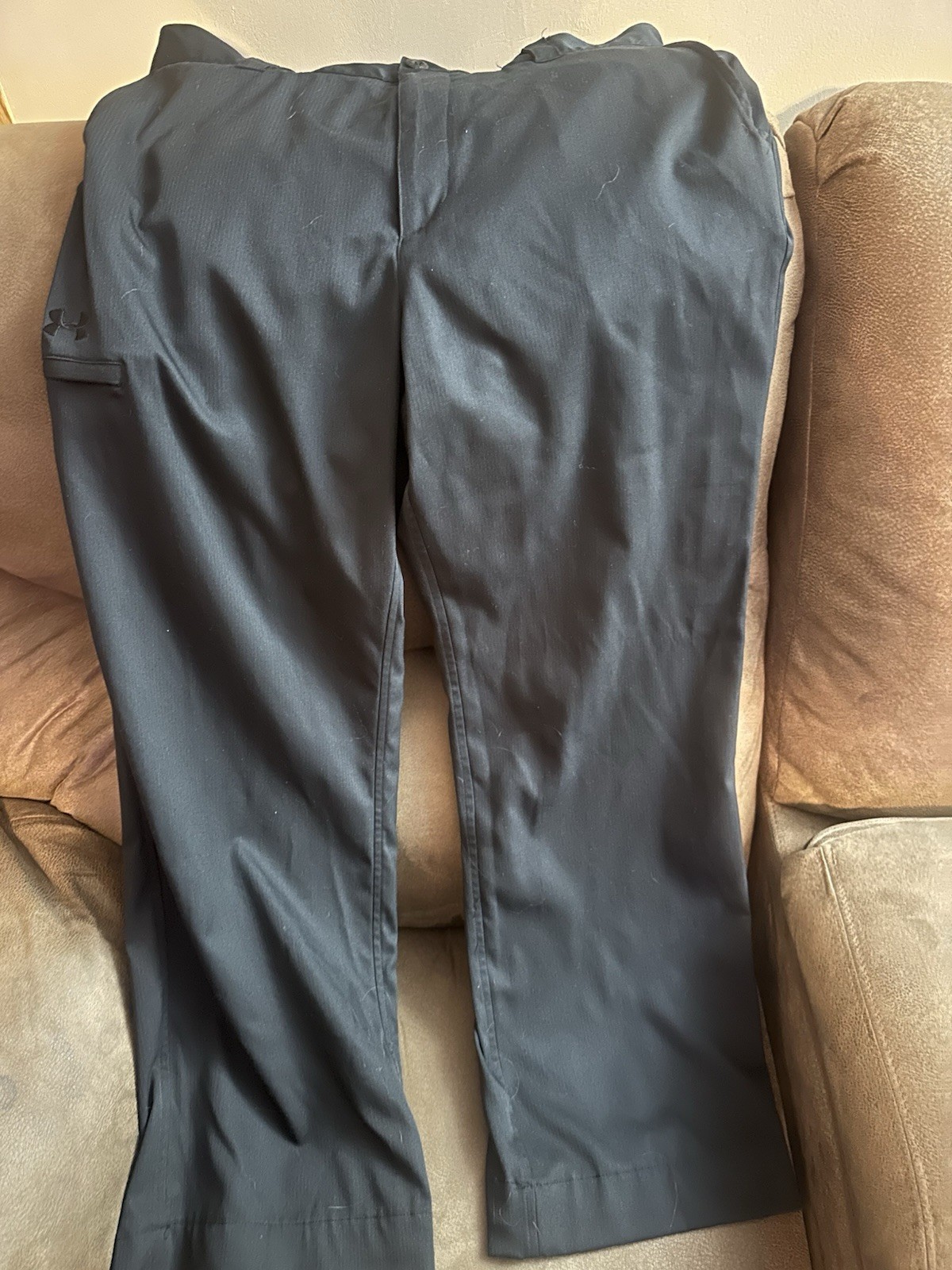Under Armour Golf Pants Mens Sz 36×32 Black