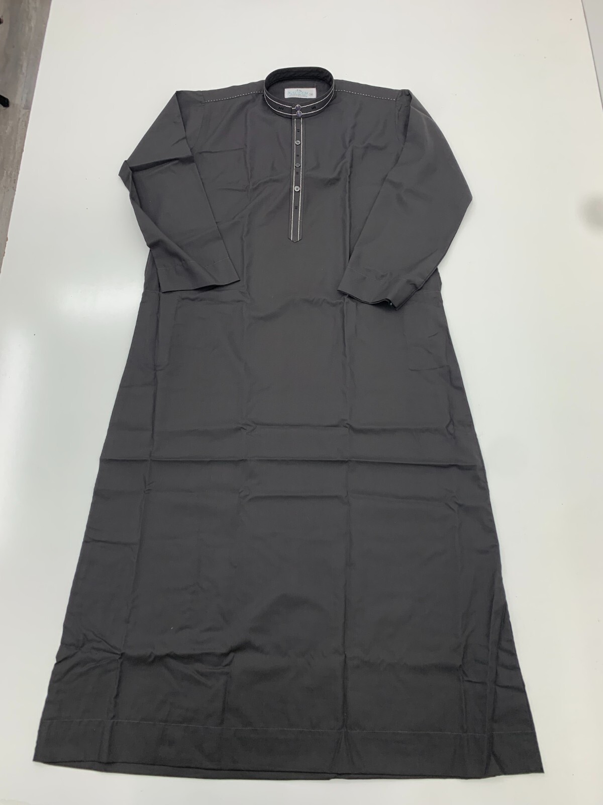 Nadeem Mens Dark Grey Kurta Palace Size 28