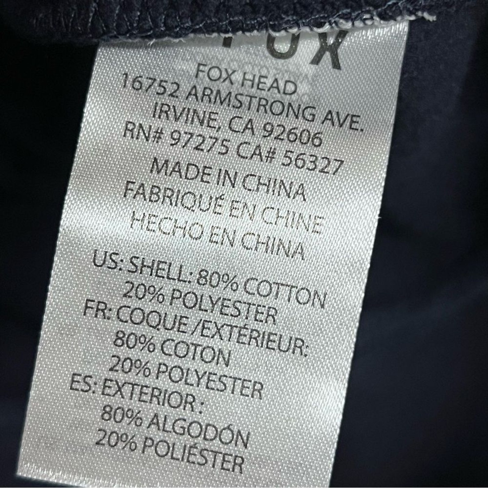 NWT Fox Racing Bolt Pullover Navy Blue Hoodie Sweatshirt Medium