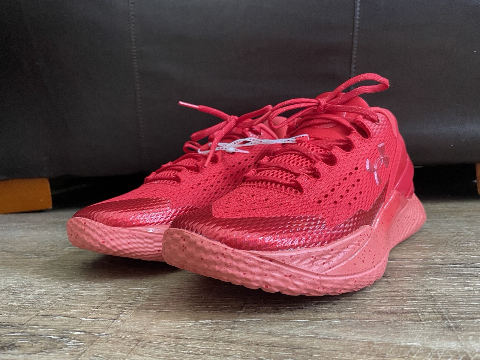 Under Armour Curry 2 Low Flotro “Davidson” Red Men’s Sz 10.5 3028399-600