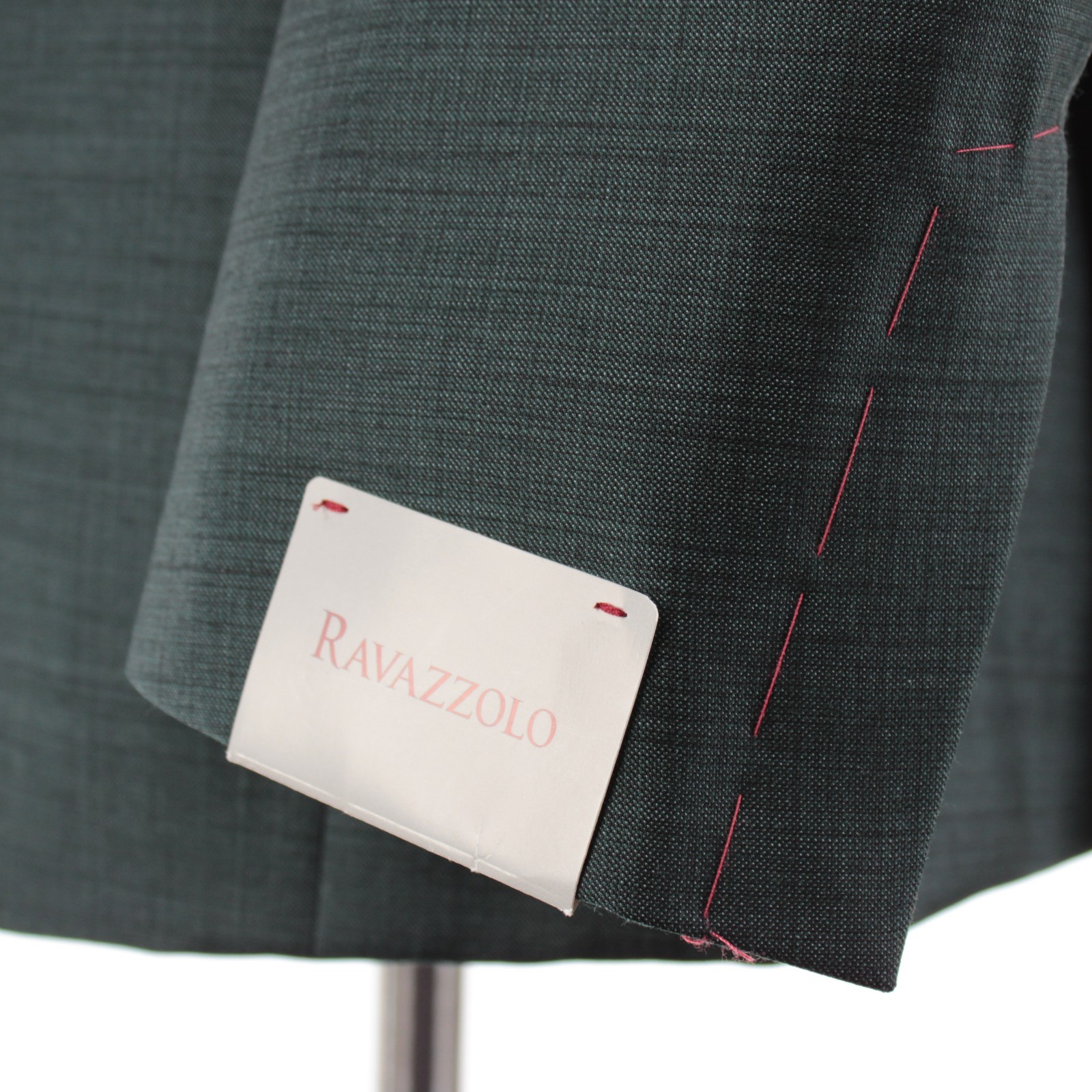 Ravazzolo NWT Super 130’s Wool Two Piece Suit Size 54R (44R US) In Green