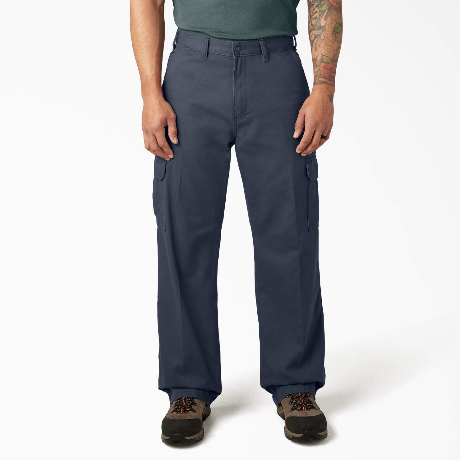 Dickies Men’s Loose-fit Cargo Work Pant Style 2321, Dark Navy