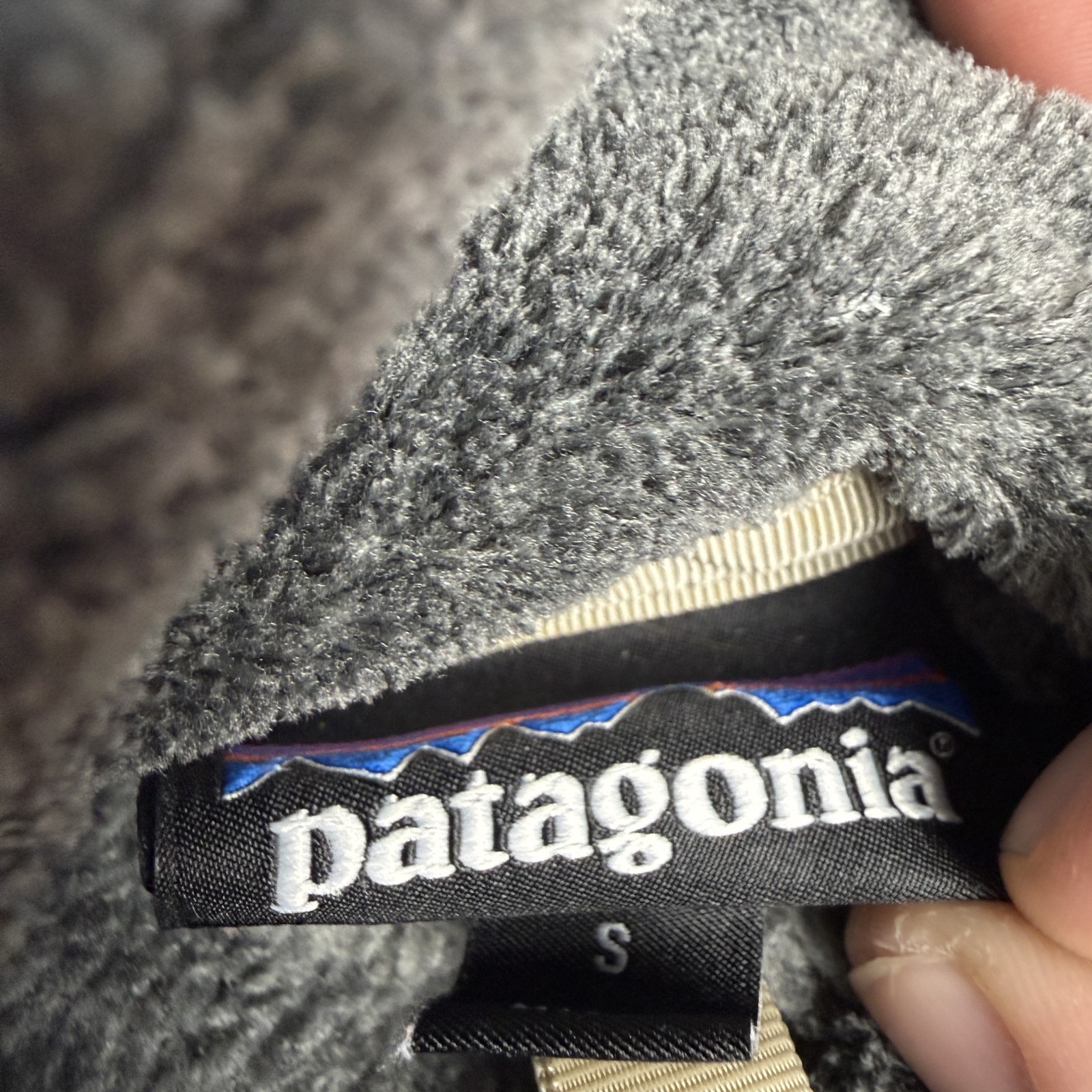 Patagonia Fleece Pullover Jacket Womens Small Gray Half Zip Polartec Thermal