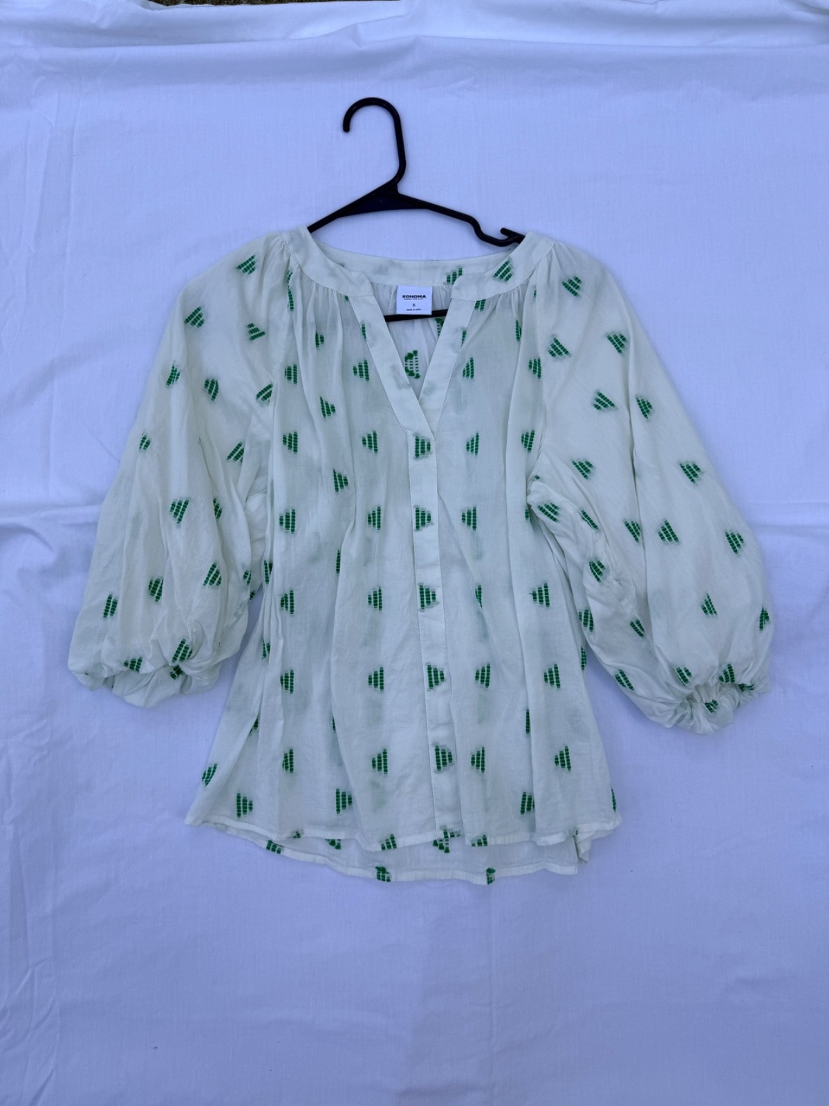 Women’s Long Sleeve Blouses — Multicolor 3 Piece Lot
