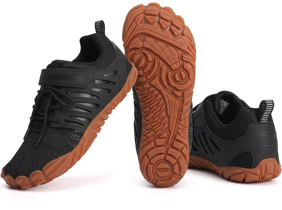 Barefoot Shoes Men Wide Toe Box Zero Drop Grounding Gym Workout Running Hike