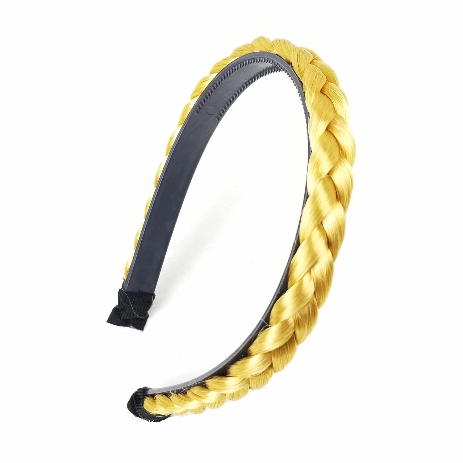 0.5″ Synthetic Hair Headband Braided Plaited Plait Band Hairband Women Girl