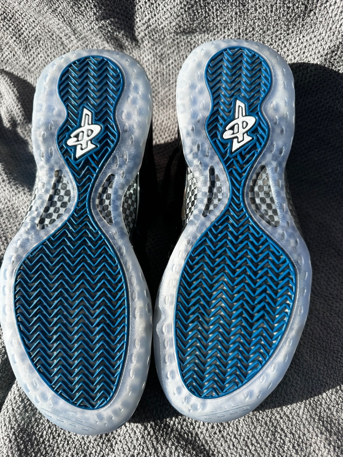 Size 11 – Nike Air Foamposite One Premium Blue Mirror -DS- 575420-008