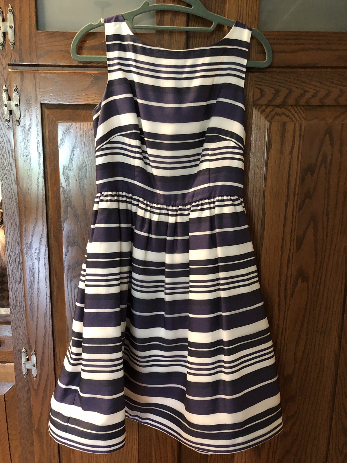 Lilly Pulitzer Silk Dress, Blue/white Sripes, Size 2