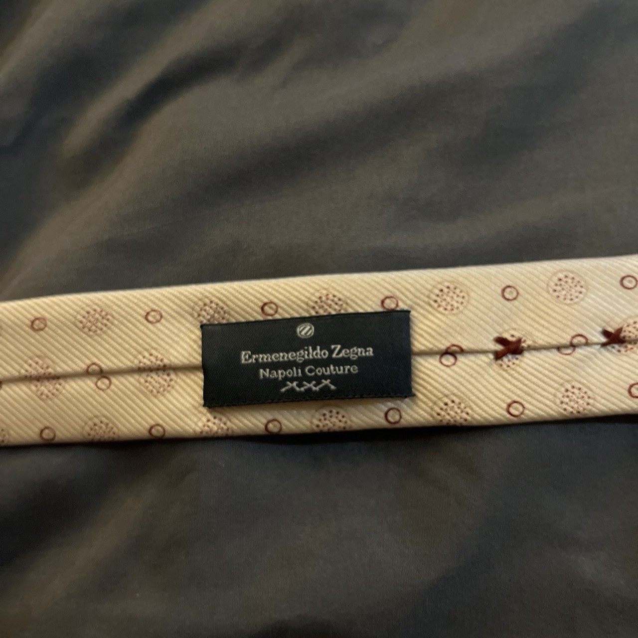 Ermenegildo Zegna Creamy Tie