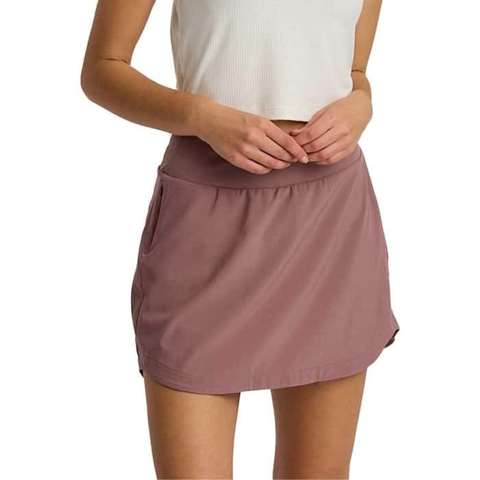 Free Fly Women’s Bamboo Skort – XS – Clear Sky/Blue Dusk/Fig/Sea Glass
