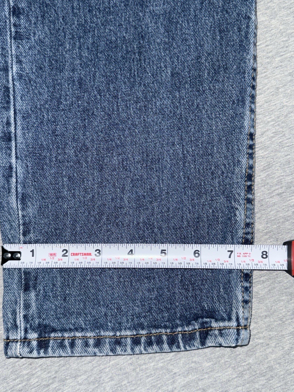 Levi’s 502 Men’s Jeans 36×30 Regular Fit Tapered Leg Stretch Blue Medium Wash