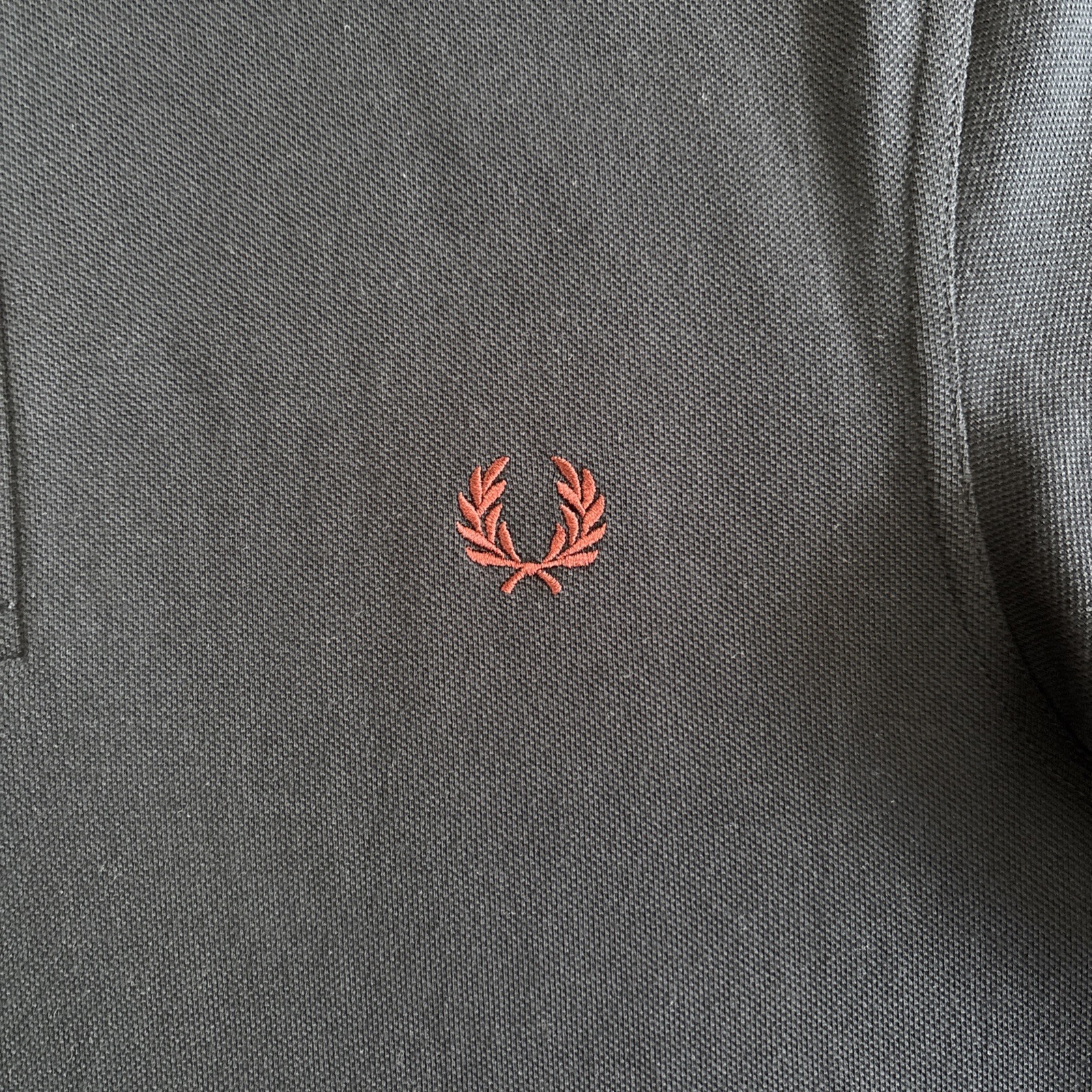 Fred Perry M3600 Mens Medium Twin Tipped Polo Shirt Navy Blue Mod Ska BNWT