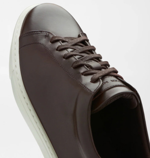 Brand New Peter Millar Casual Leather Sneakers – Men’s Size 10.5 Chocolate