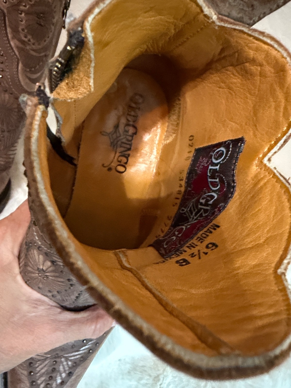 Old Gringo Dion 2775 Studded Boots Size 6.5 – RARE