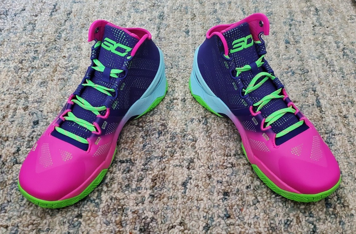MEN 2023 UNDER ARMOUR UA STEPHEN CURRY 2 NORTHERN LIGHTS [3026052-600] 9.5 US