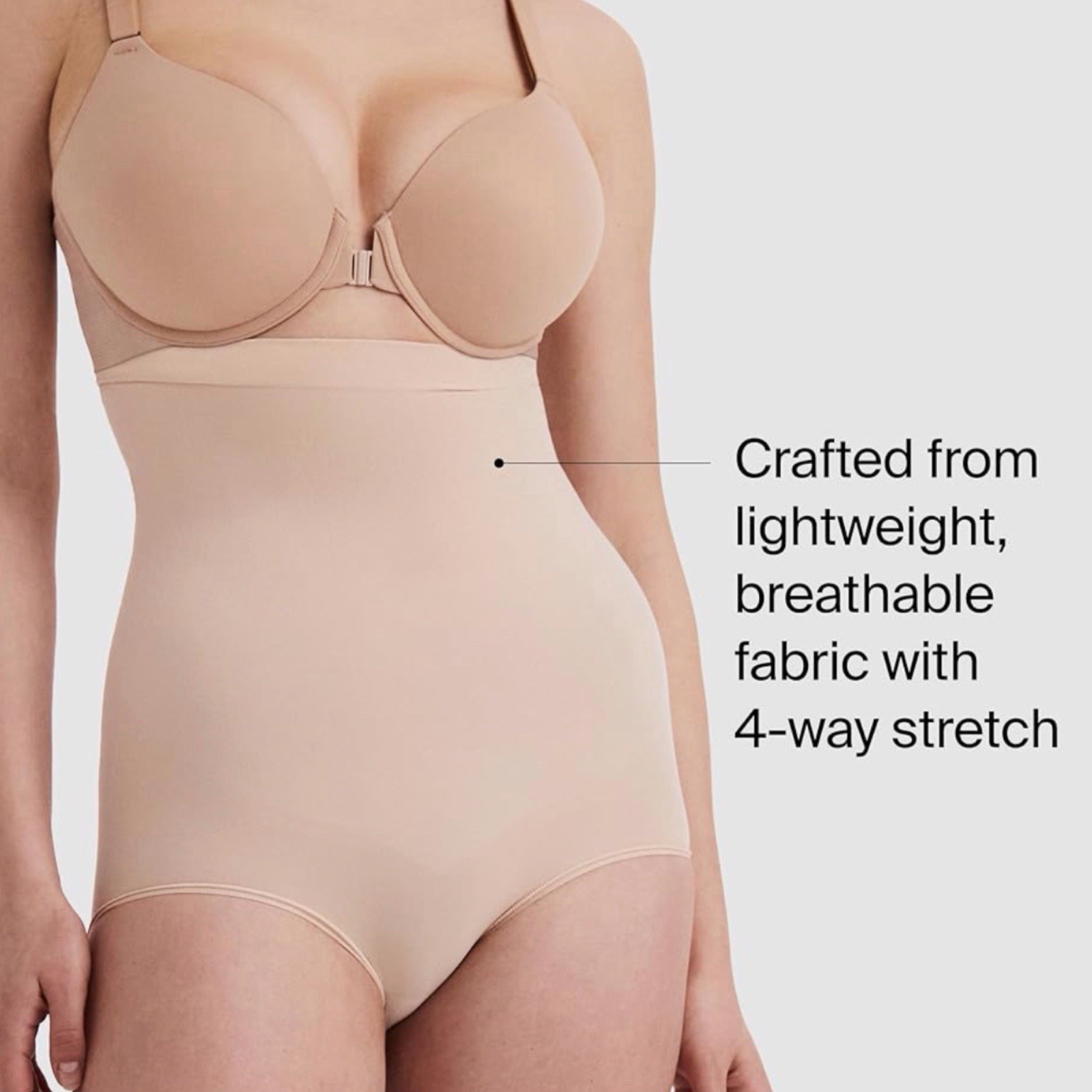 Spanx Higher Power Shaper Panties Style 2746 Size Medium Color Nude NEW Open Box