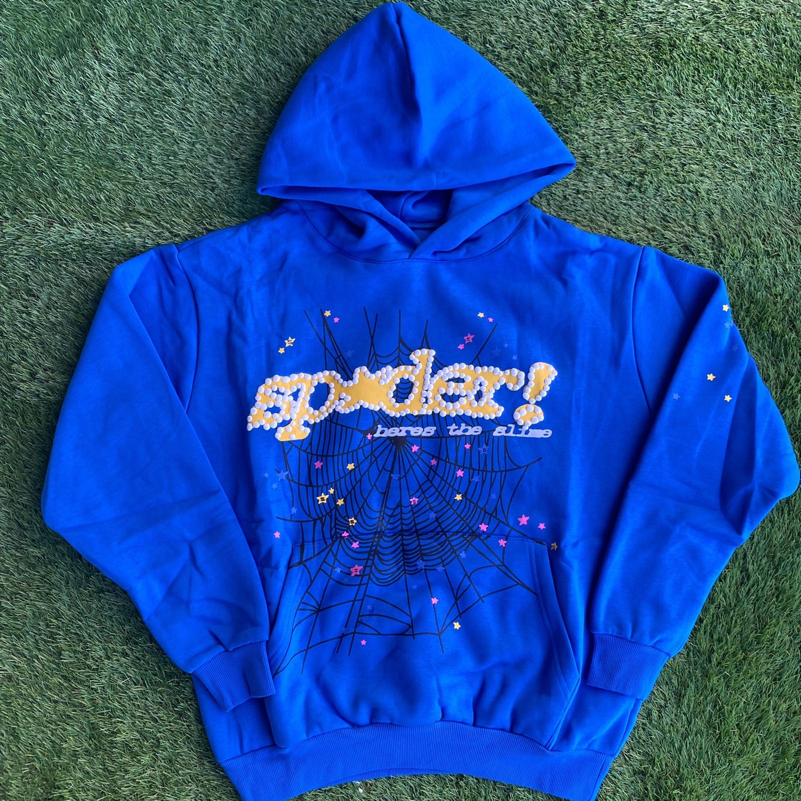 *BRAND NEW* Spider Worldwide “Blue” Hoodie – Ready To Ship🚚💨 (Size M)