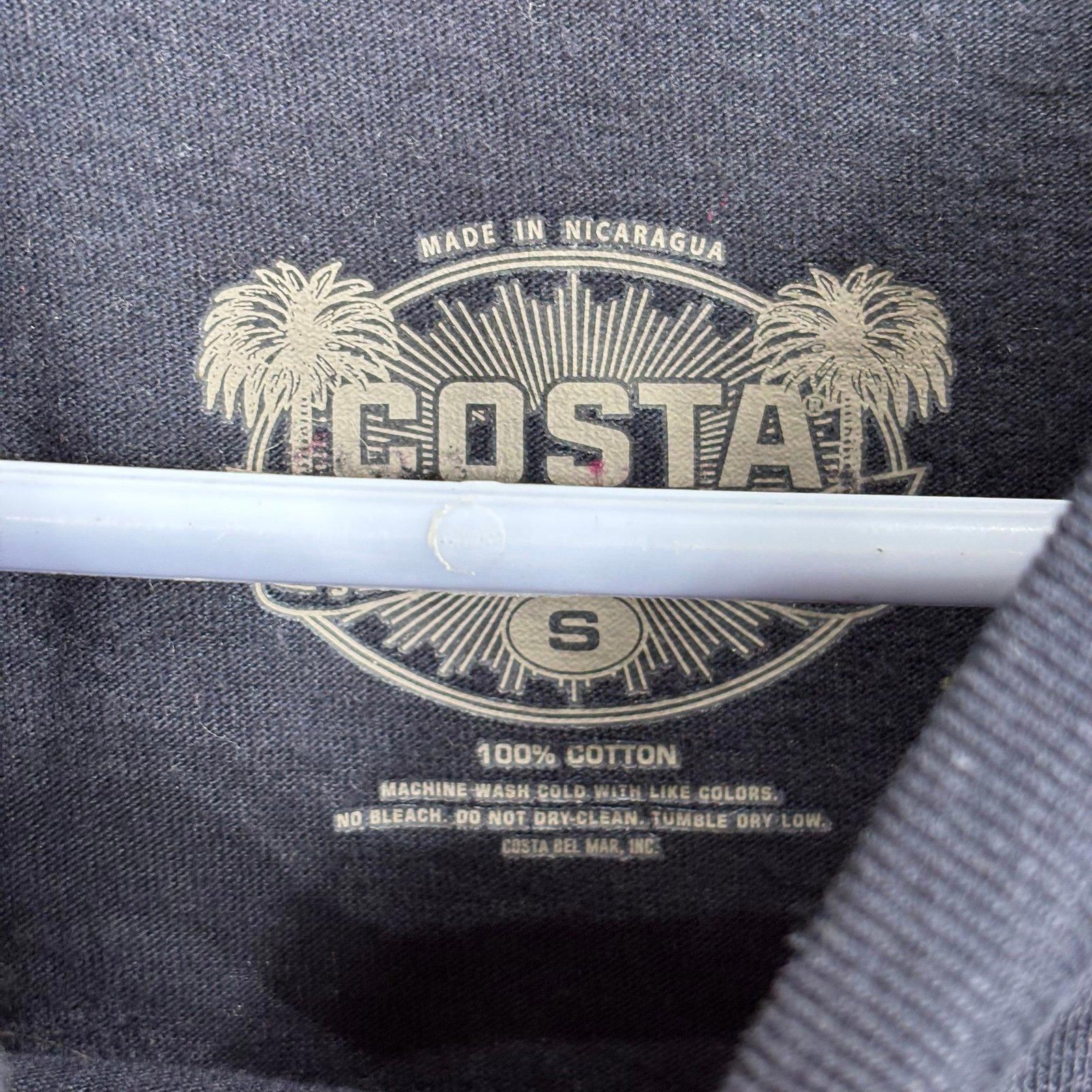 Costa Men’s Short Sleeve T-Shirt Size Small