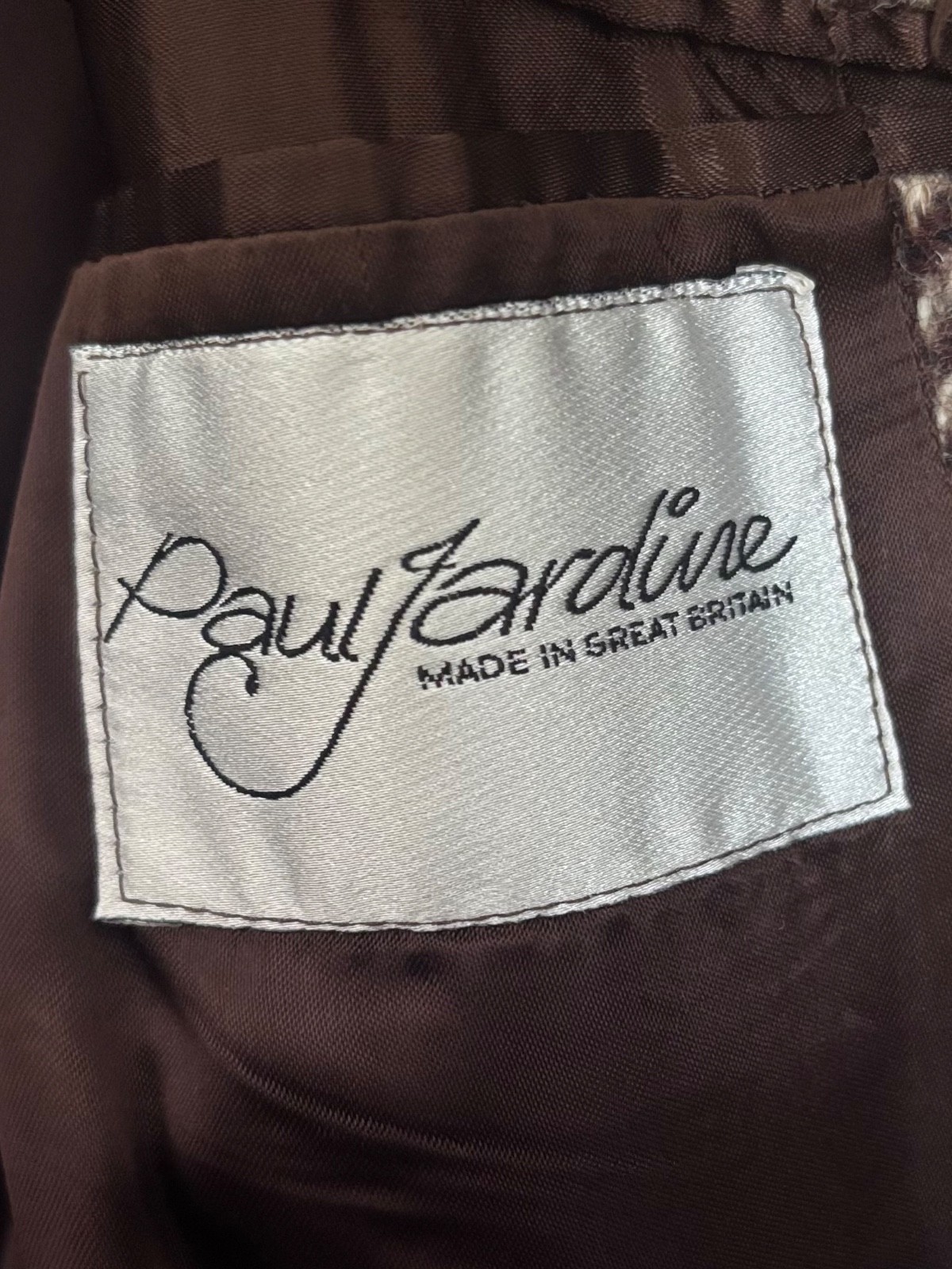 Paul Jardine Wool Viscose Satin Lined Coat – Size not Specified, SEE DESCRIPTION