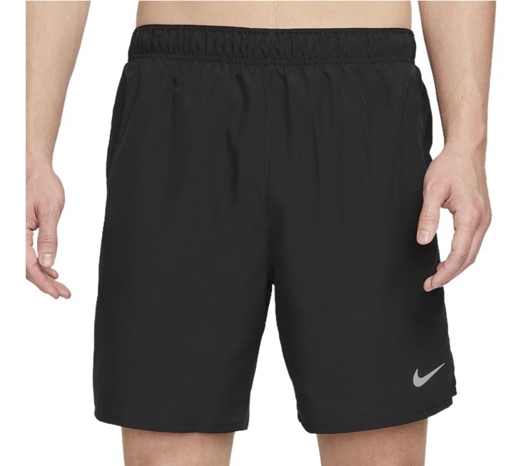 $40 Nike Men’s CHALLENGER 7” SHORT Lined Running Shorts DV9359- Black-Medium-New