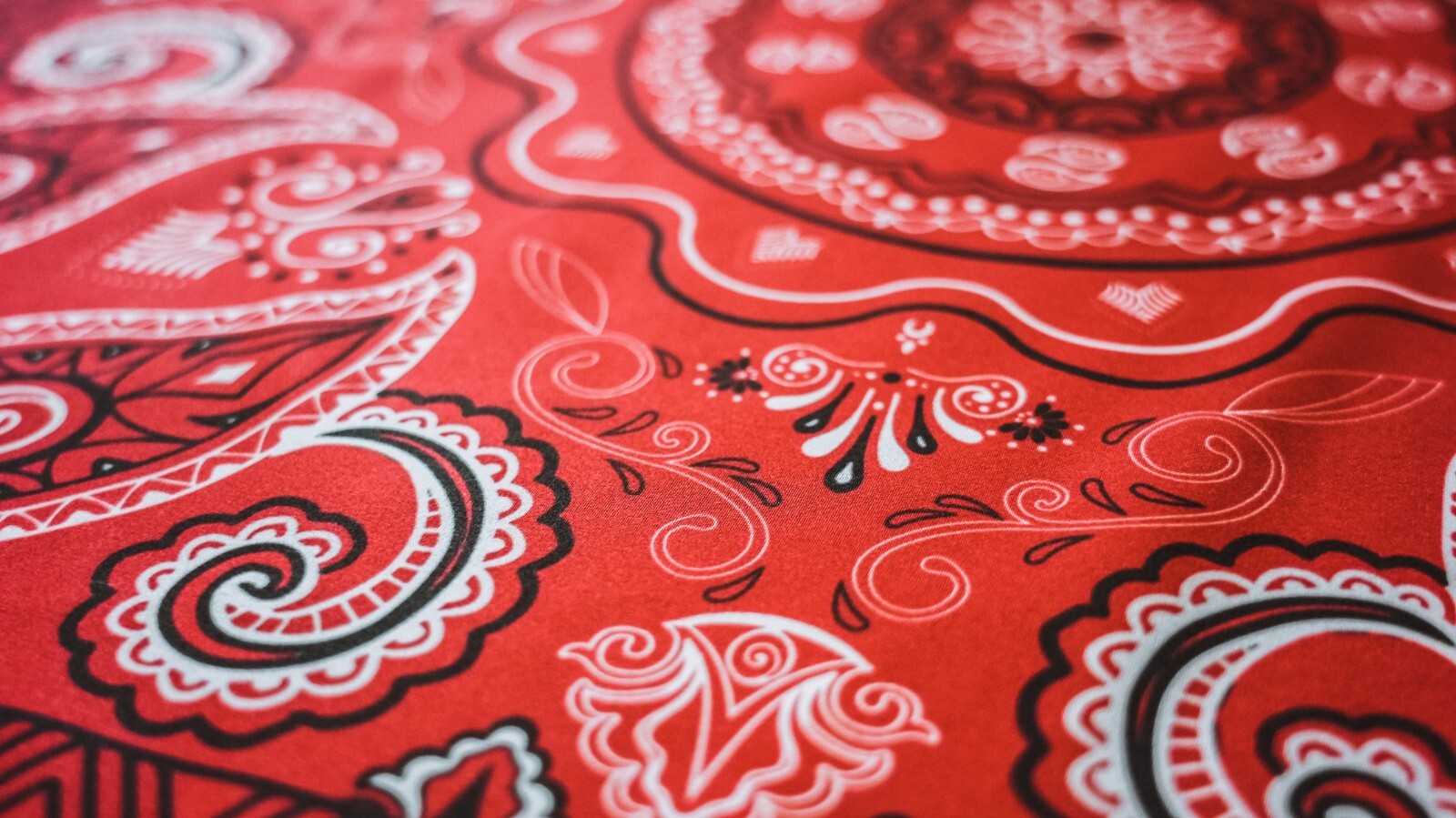 EXTRA Large Soft Polyester Non Fading Paisley Bandana or Wildrag 26 x 26 Inches