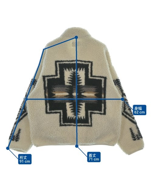 PENDLETON Blouson (Other) IvoryxBlack XL 2200672186011