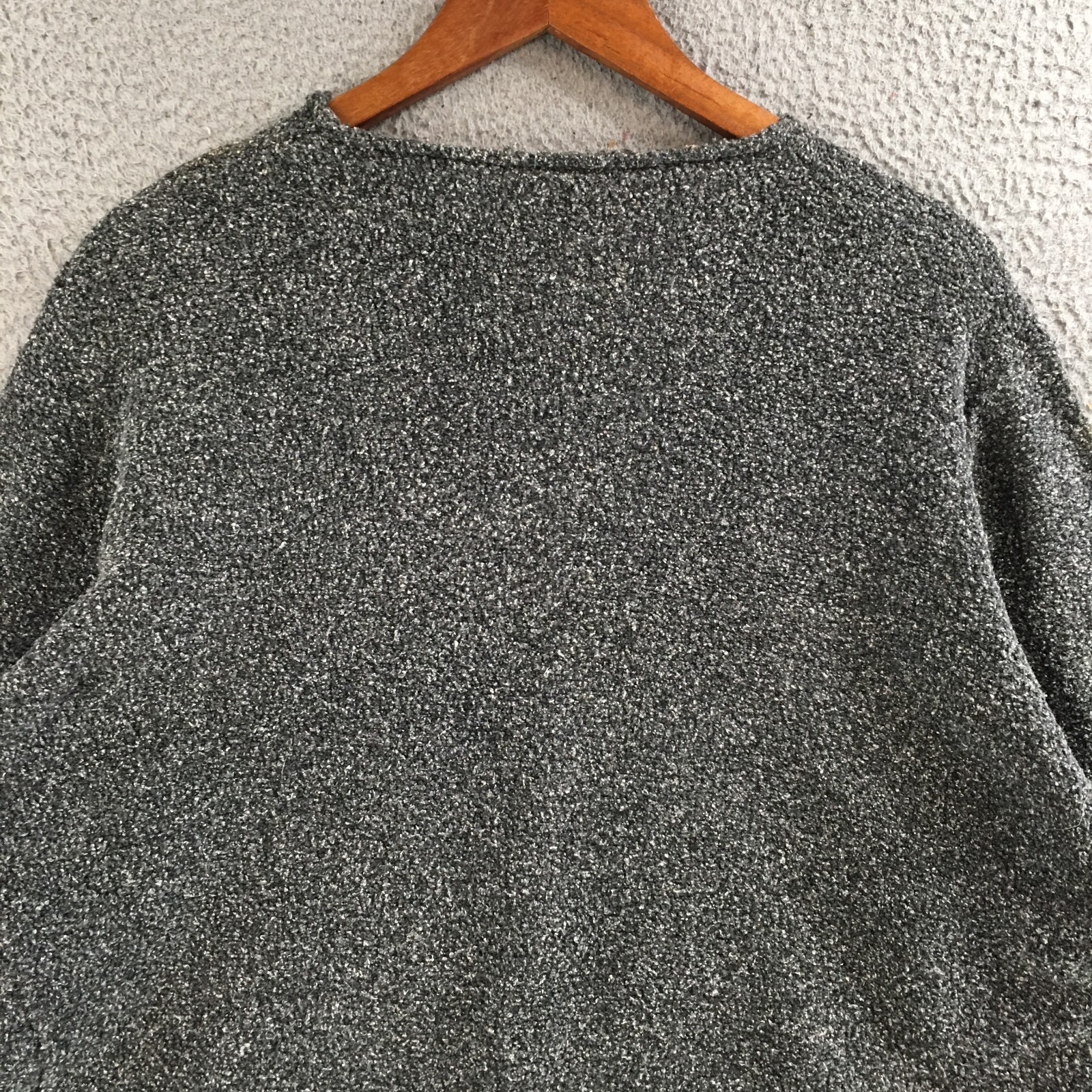 Columbia Sweater Womens XL V Neck Long Sleeve Knit Pullover Casual Soft Gray
