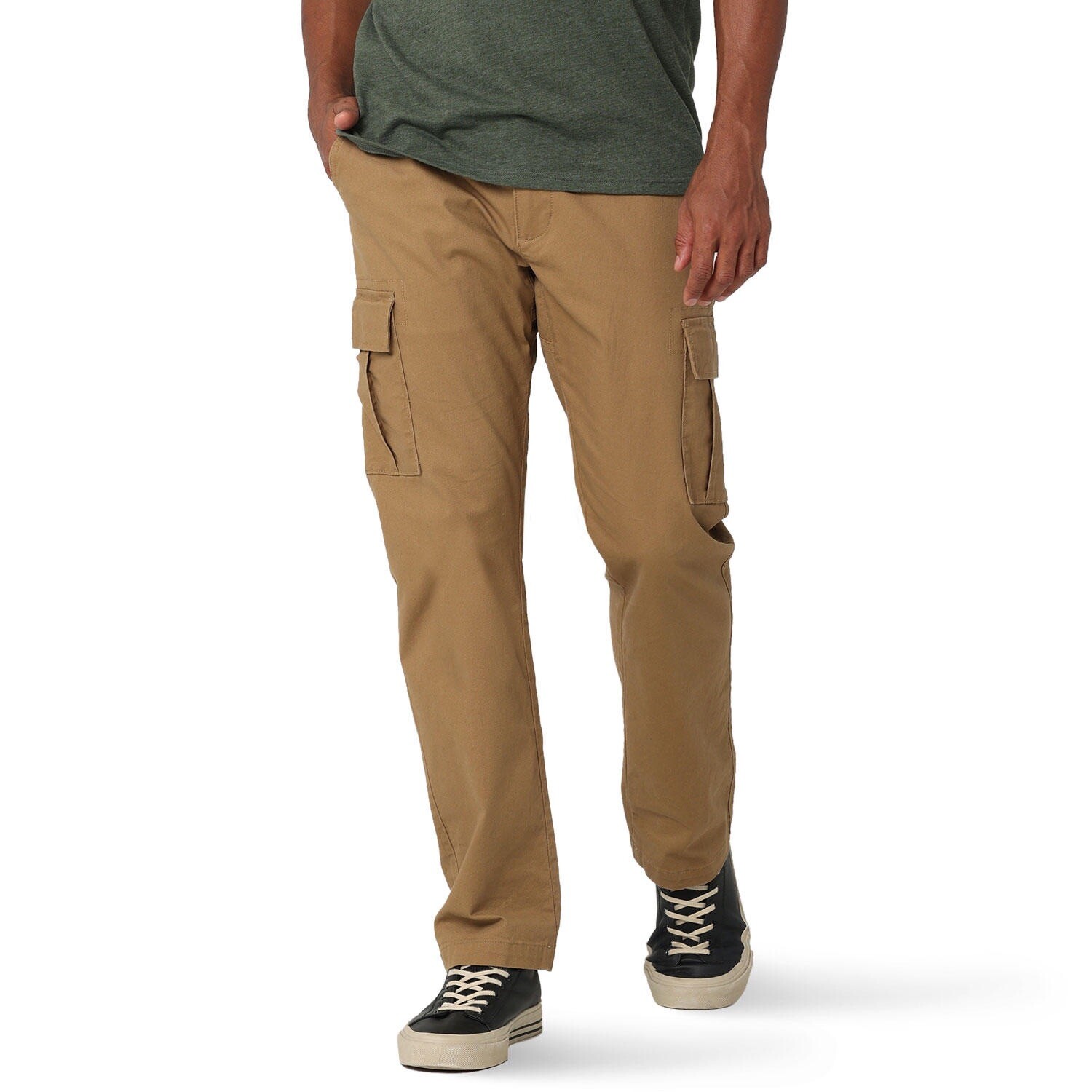 Lee Men’s Motion Stretch Regular Fit Straight Leg Cargo Pant – Size/Color Varies