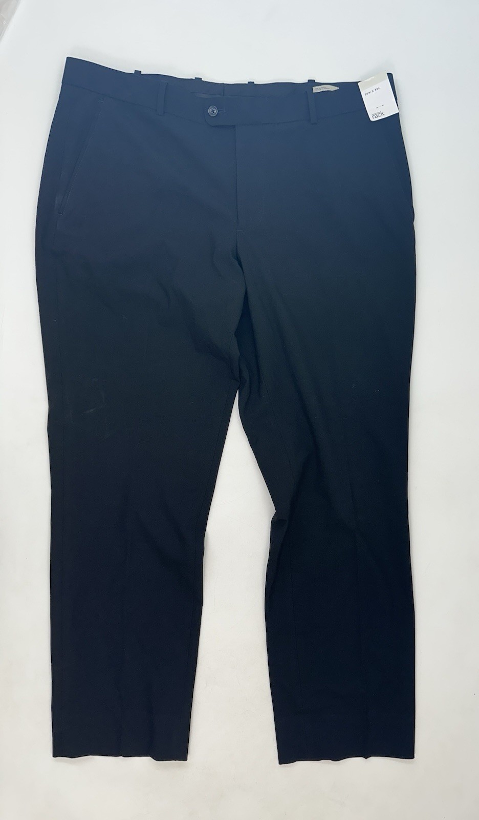 Nordstrom Rack Pants Mens 38 W x 30 L Black Dress Pant Trim Fit NWT