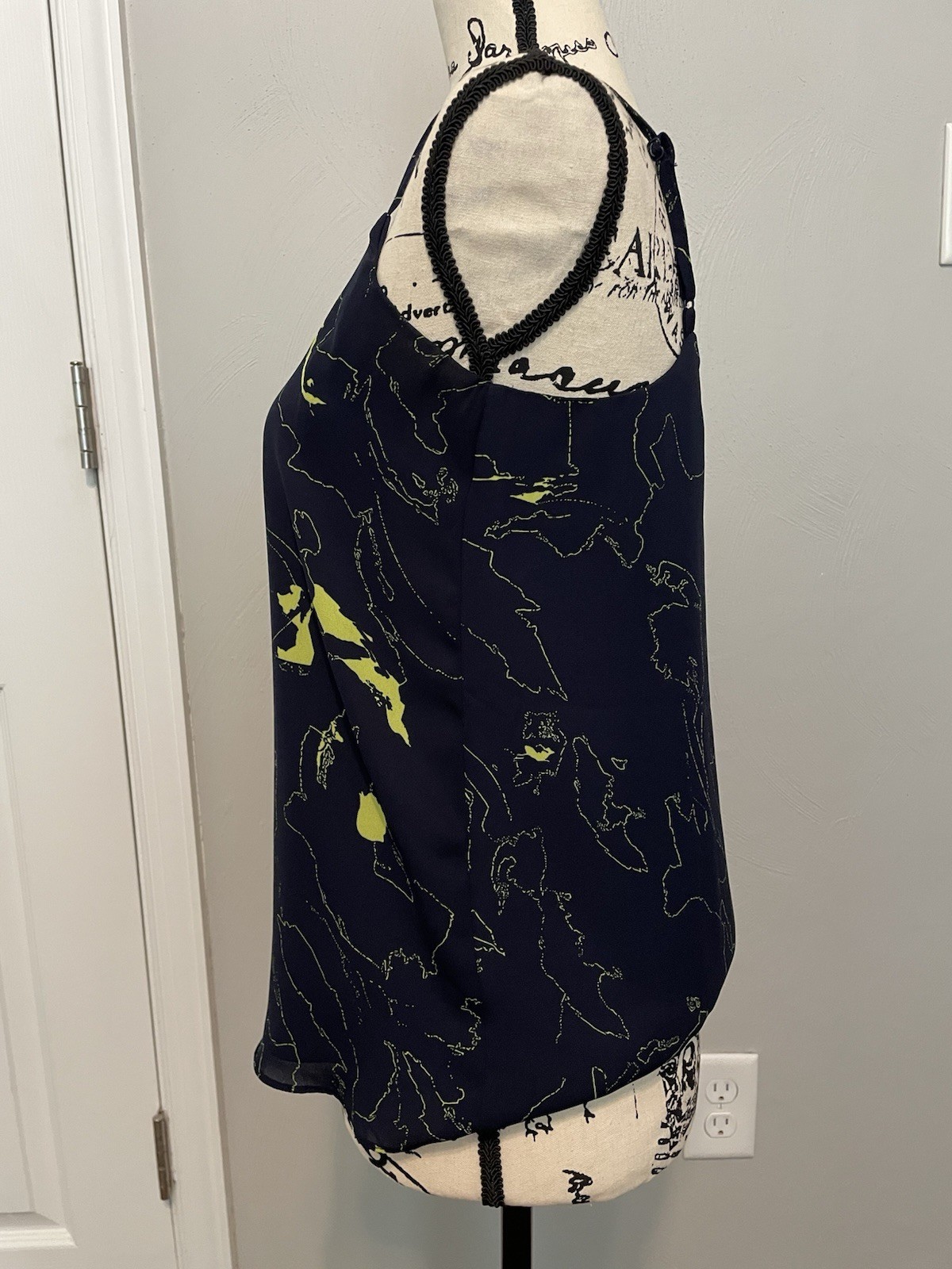 Philosophy Printed Spaghetti Strap Shirt