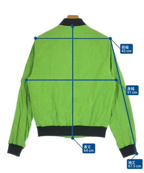 MOSCHINO Blouson Jackets (Other) Light green (Approx. L) 2200577389012