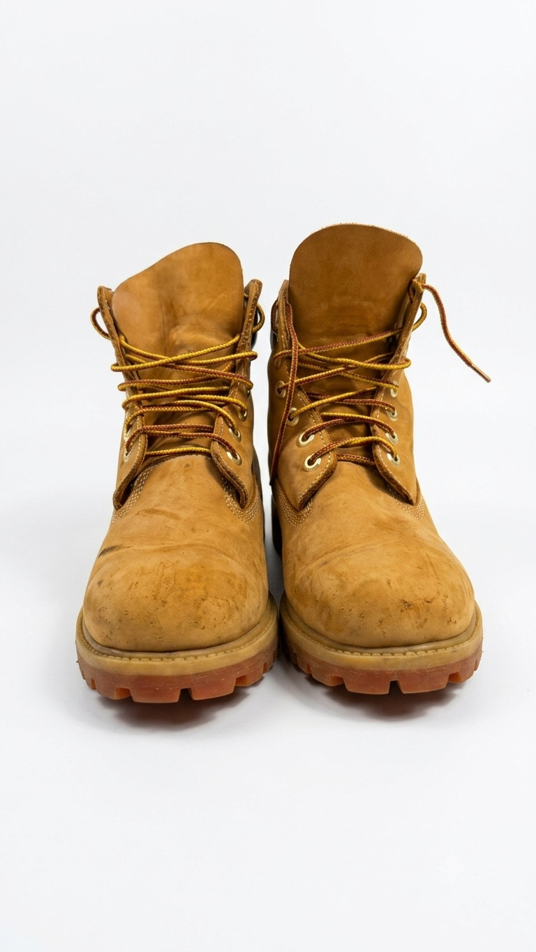 Timberland 6″ Premium Waterproof Men’s Boot – Wheat Nubuck, US 8.5