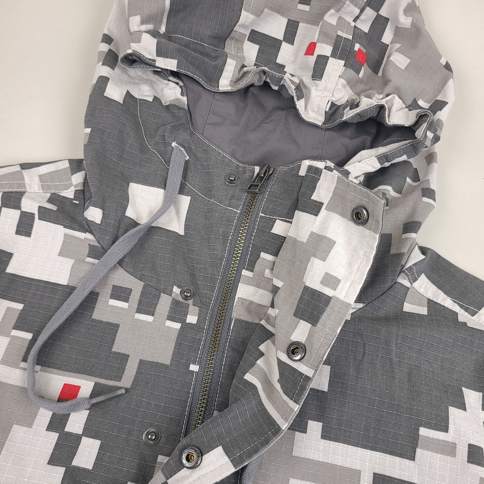 ICECREAM Wind Walker Anorak Jacket Mens Small Digi Camo Pullover Hooded