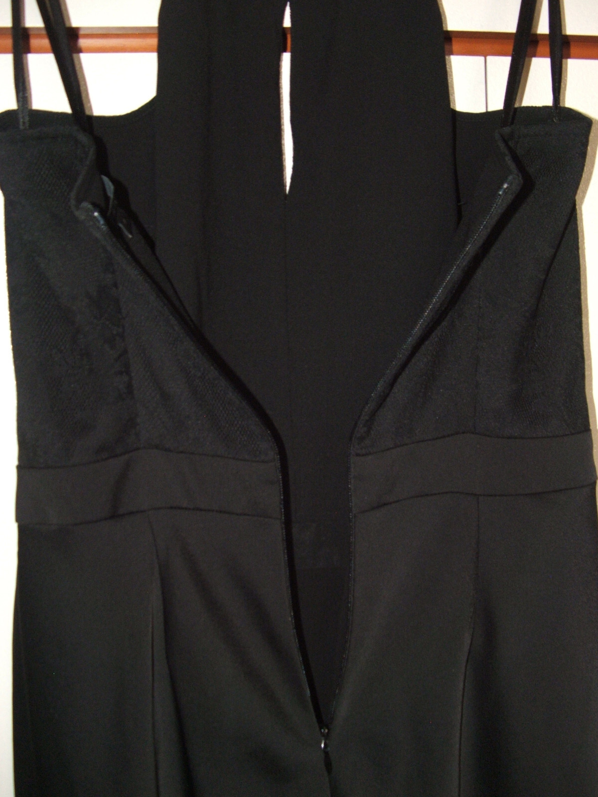 Next – Black Halter Maxi Long Evening Dress / Ball Gown – Women’s UK 8 NYE Party