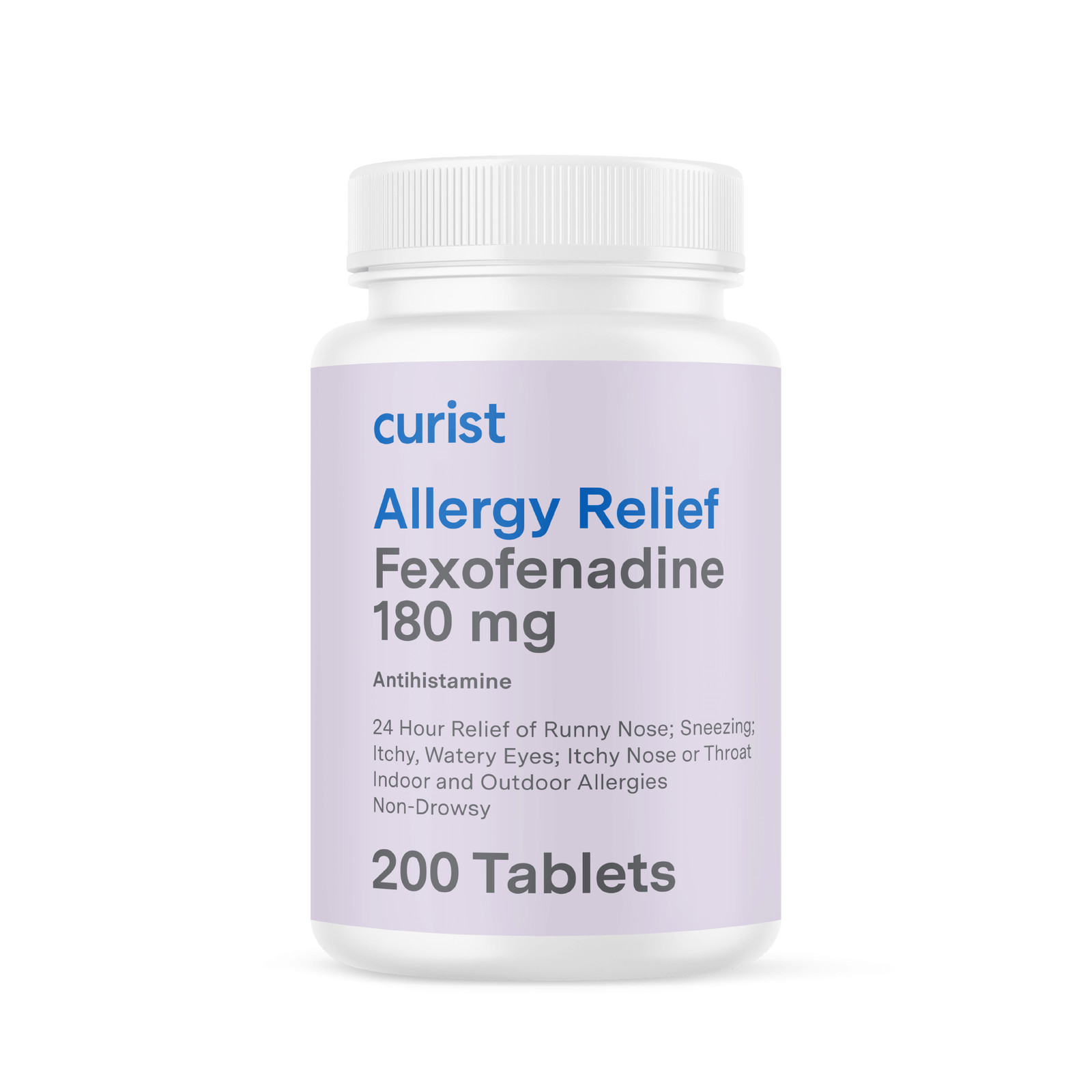 Allergy Relief (fexofenadine 180 mg), 200 ct – Allegra Generic for Allergies