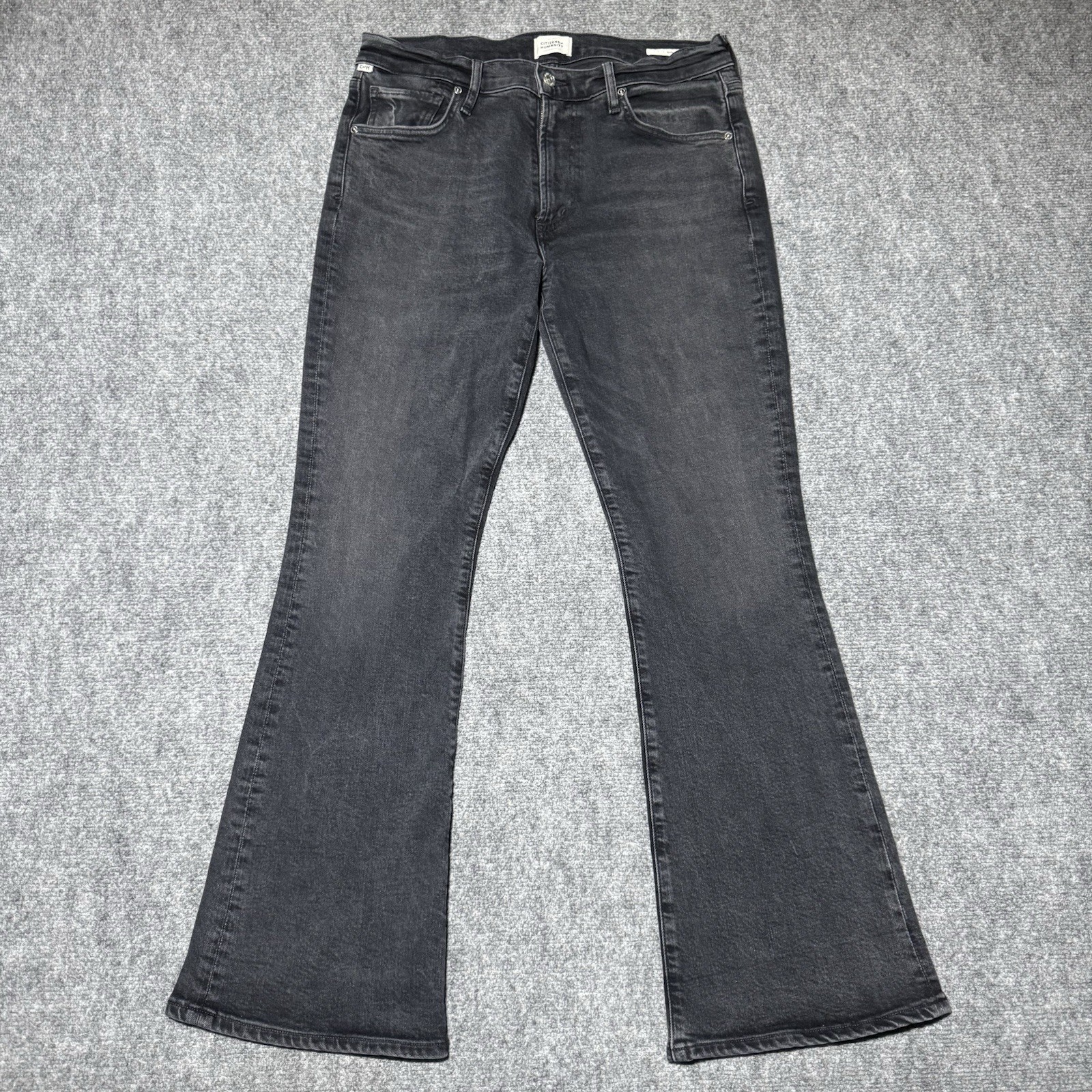 Citizens of Humanity Emanuelle Slim Bootcut Black Jeans Size 29×30